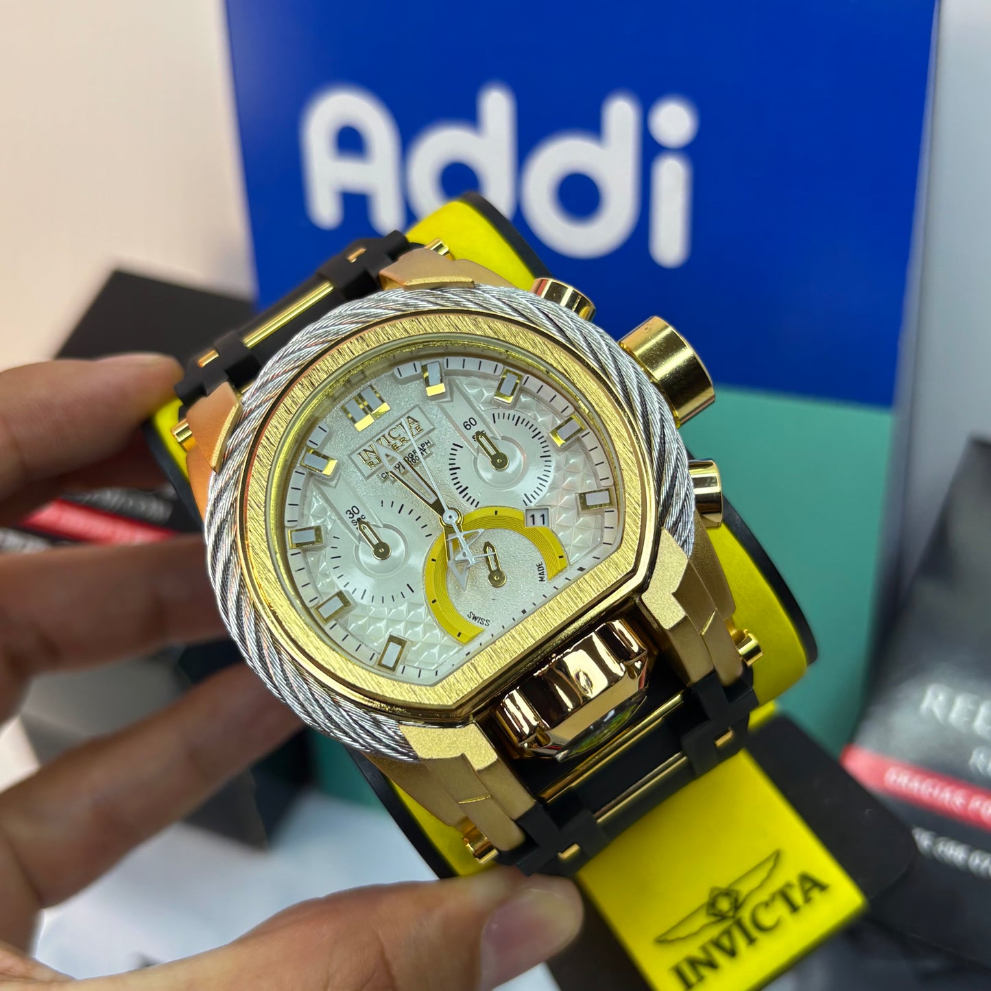 INVICTA BOLT ZEUS GOMA PARA HOMBRE REF-NDB