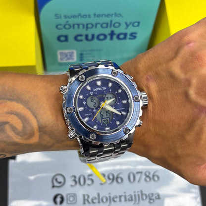 INVICTA DOBLE HORA  PARA HOMBRE REF-APNA