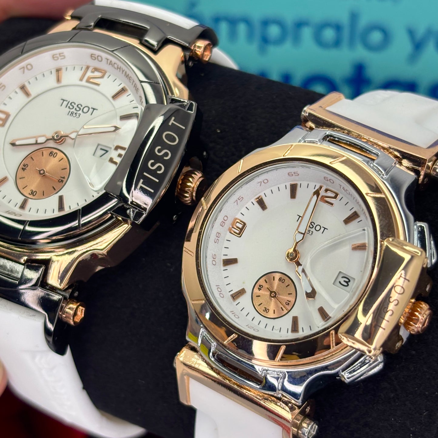 PAREJA DE TISSOT REF-T-RACE-BB