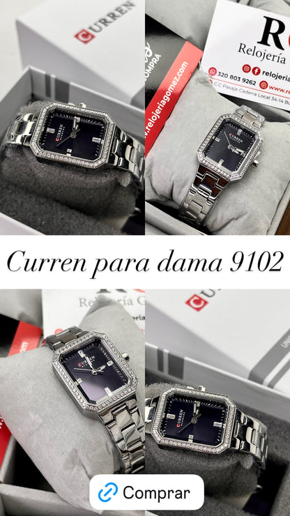 CURREN ORIGINAL PARA DAMA REF-9102-PN