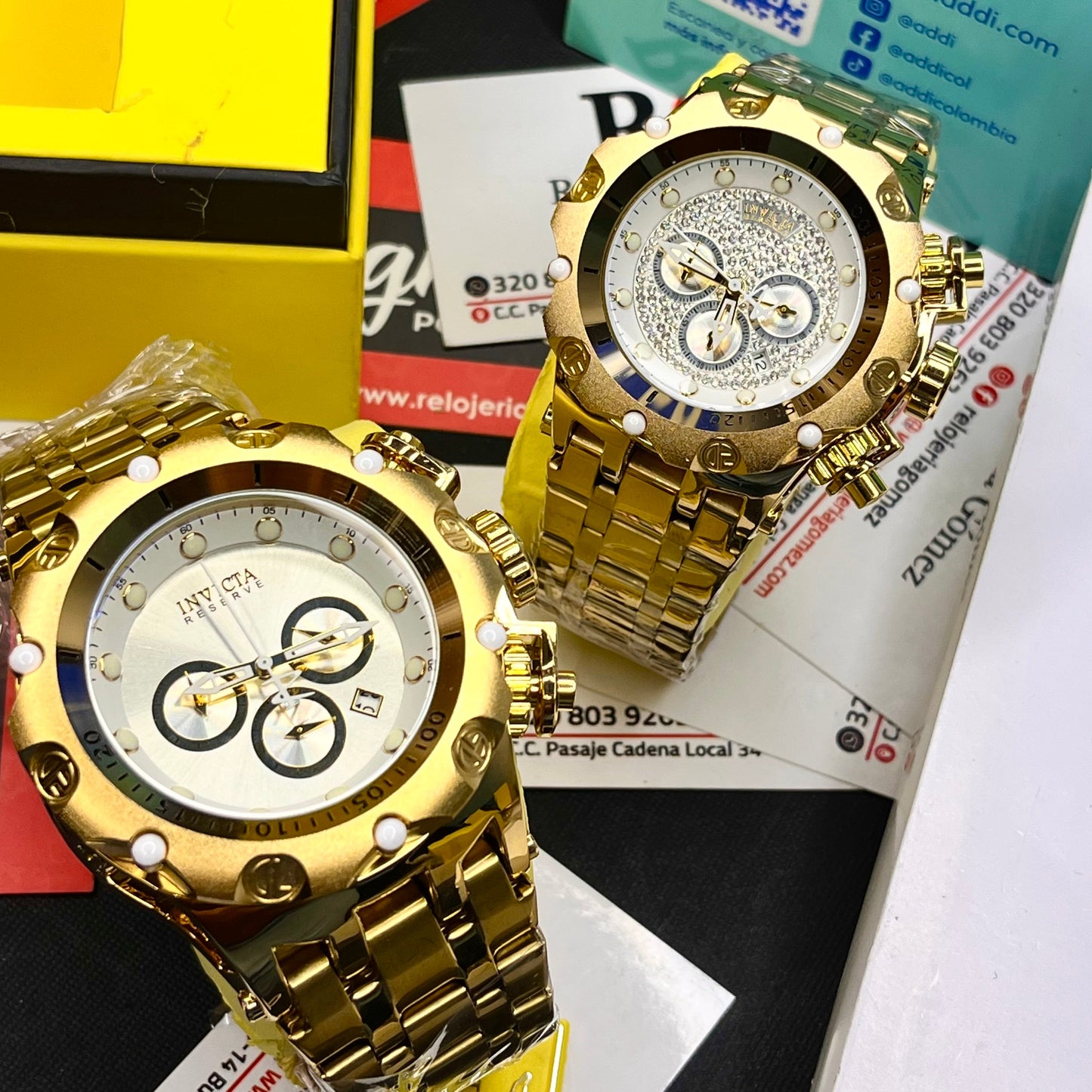 PAREJA DE INVICTA VENOM FUNCIONAL REF-DB