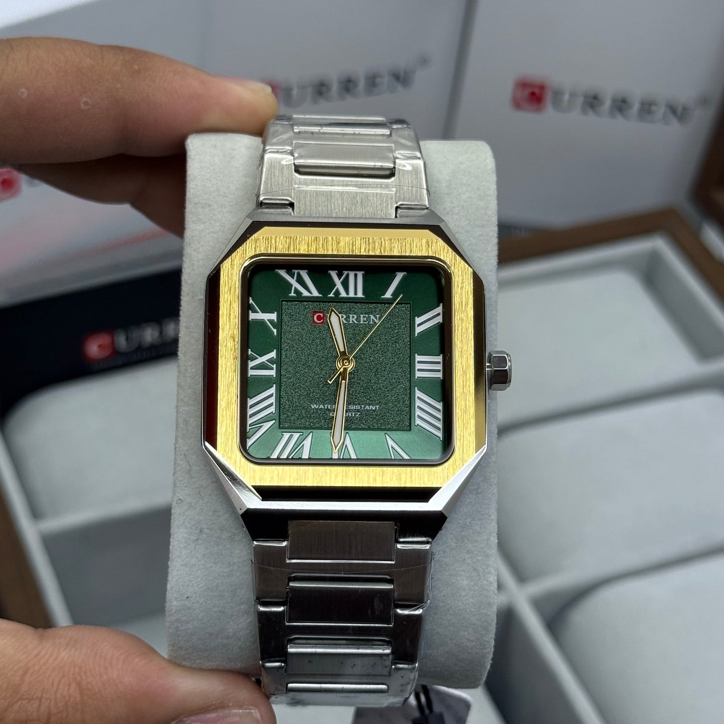 CURREN X CARTIER ORIGINAL PARA HOMBRE REF SANTOS 8482-BV