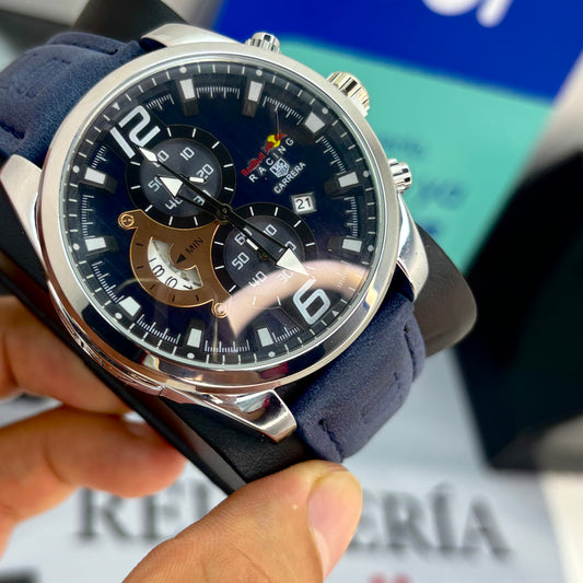 TAG HEUER CR7  FUNCIONAL EN CUERO PARA HOMBRE REF-AZ