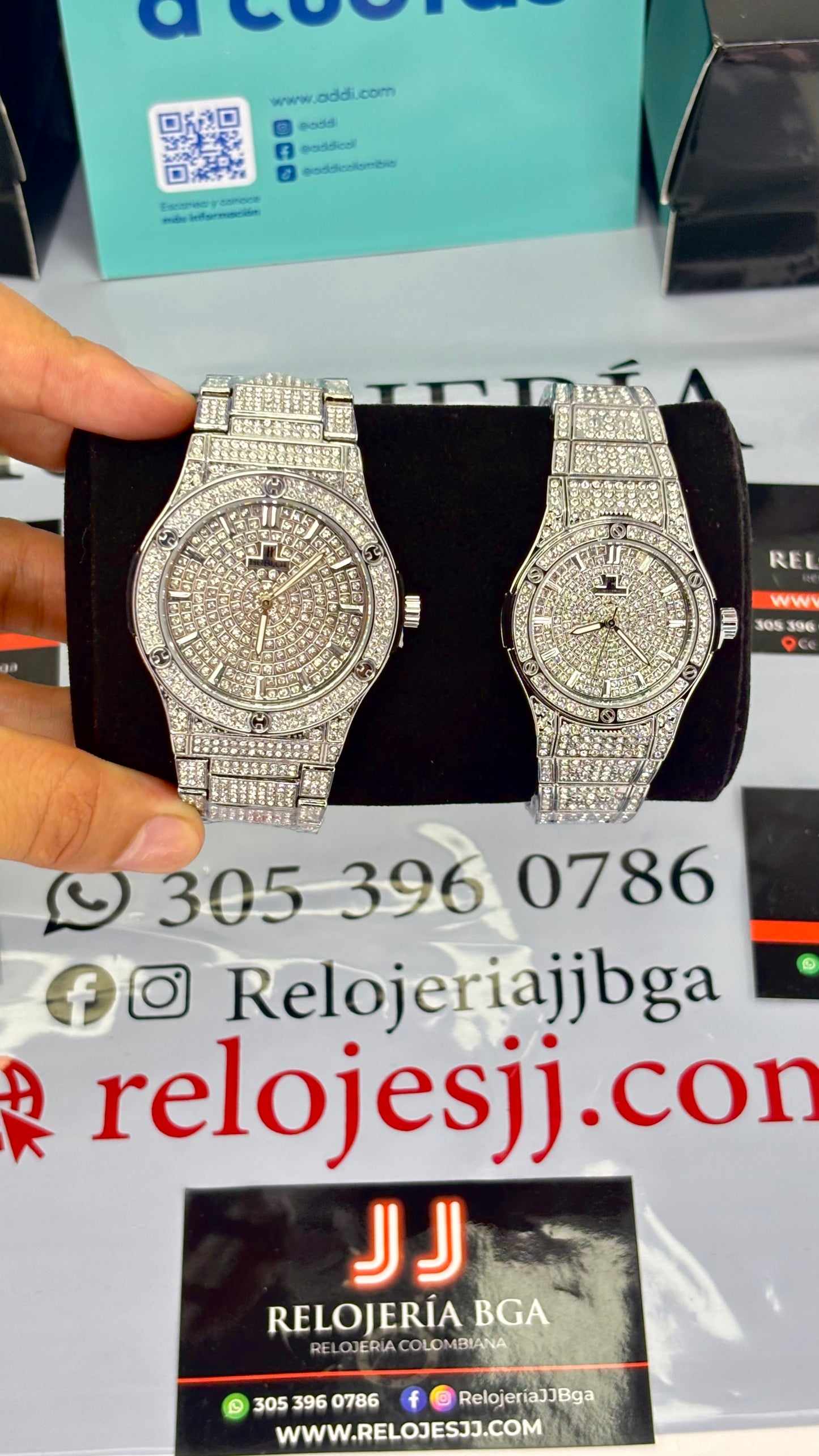 PAREJA HUBLOT CUBANO HOMBRE Y DAMA  REF-P