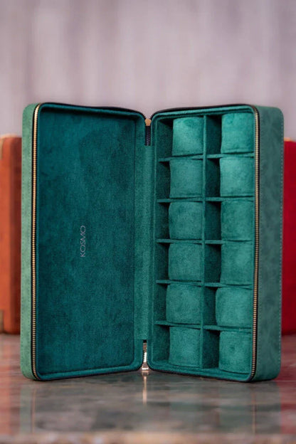 Relojera de 12 Puestos – Exterior Elegante e Interior de Lujo