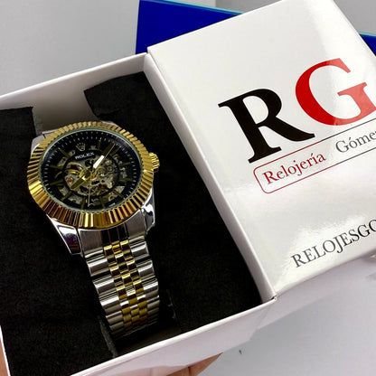 RIX AUTOMATICO CORAZON ABIERTO PRESIDET PARA HOMBRE REF-BN