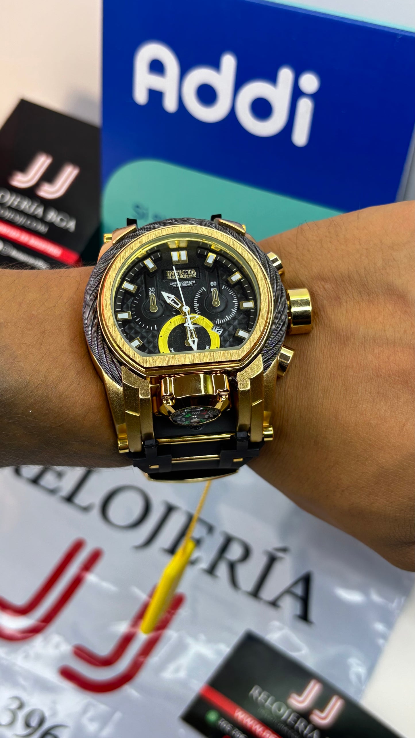 INVICTA BOLT ZEUS GOMA PARA HOMBRE REF-NDN