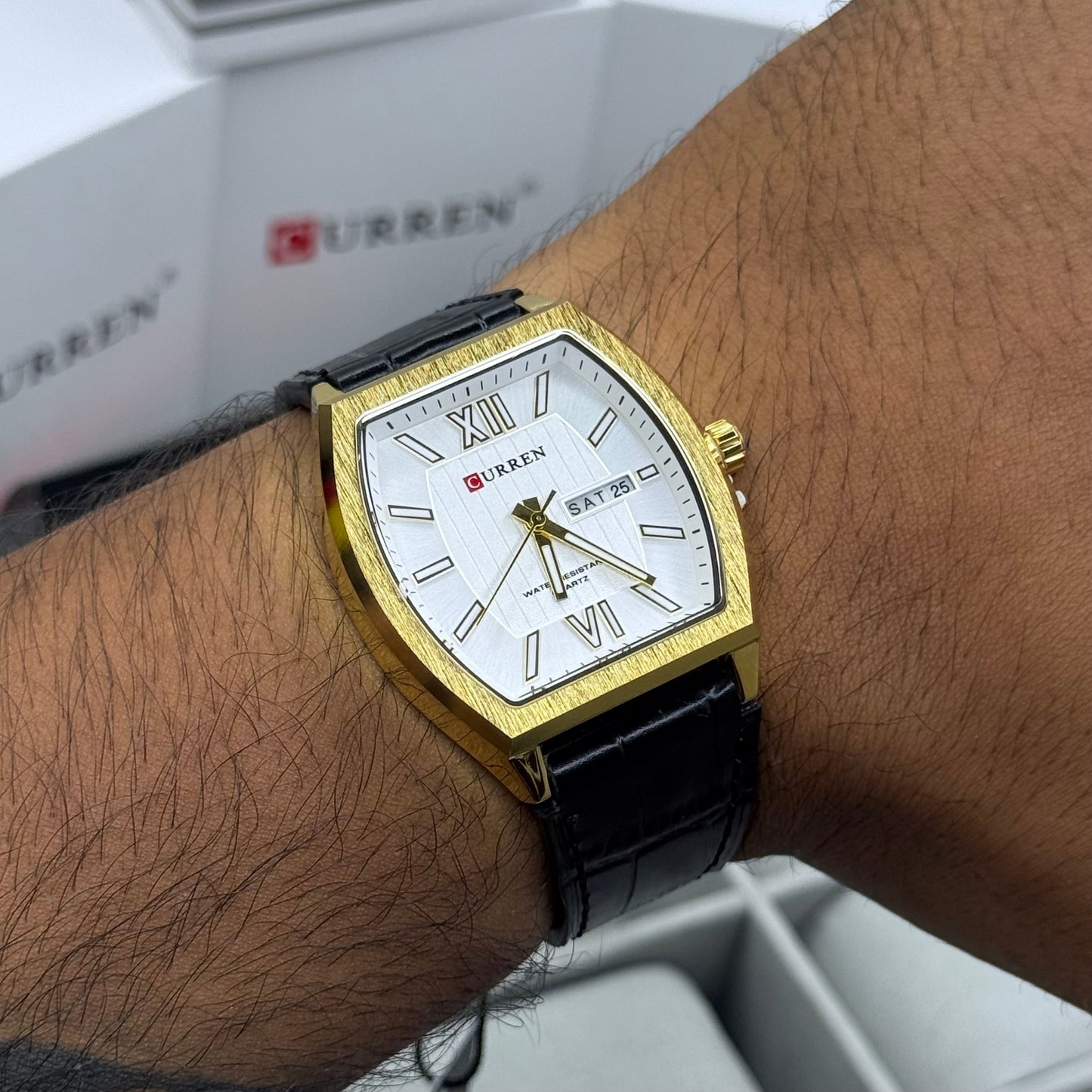 CURREN X CARTIER ORIGINAL PARA HOMBRE REF ROADTER 8478-NDB