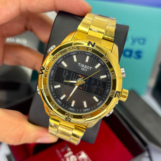 TISSOT PARA HOMBRE DOBLE HORA  REF-DN