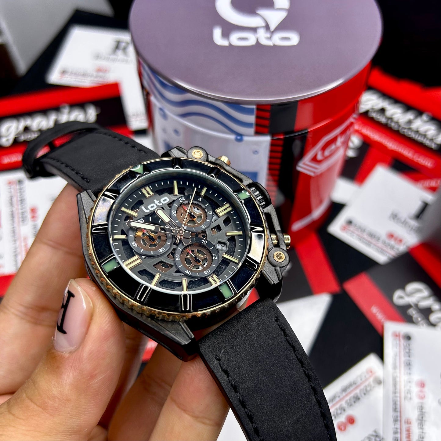 LOTO ORIGINAL CRONOGRAFO REF-LT2419-NN