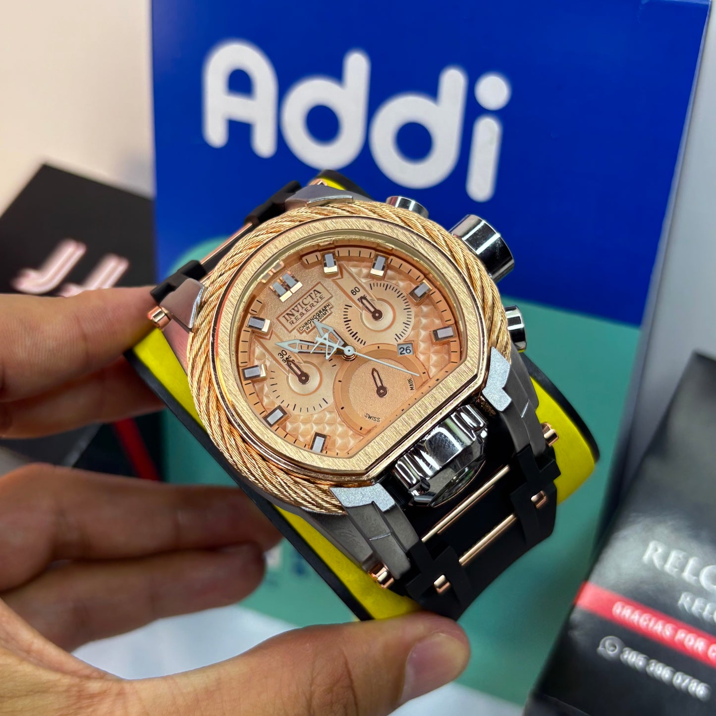 INVICTA BOLT ZEUS GOMA PARA HOMBRE REF-NO