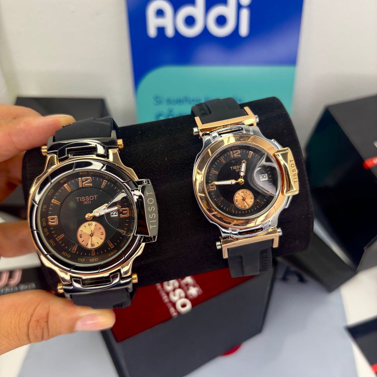 PAREJA DE TISSOT REF-T-RACE-NN