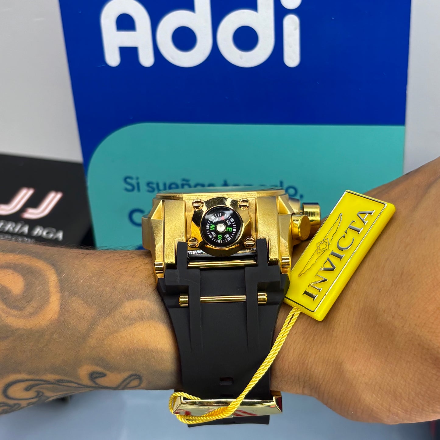 INVICTA BOLT ZEUS GOMA PARA HOMBRE REF-NN
