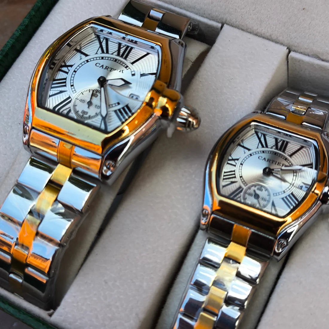 PAREJA CARTIER ROADSTER UNISEX HOMBRE Y DAMA   REF-BIB