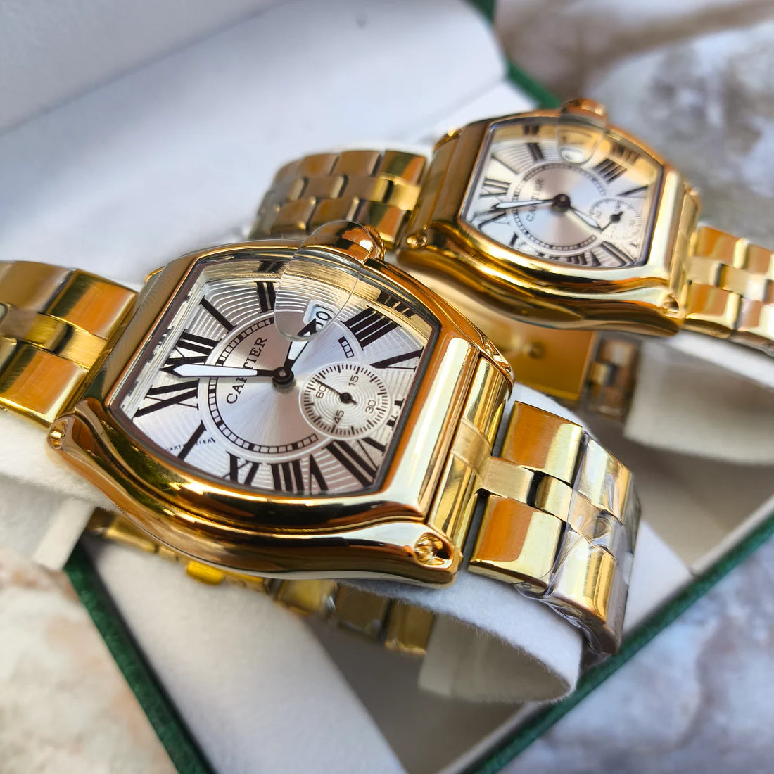 PAREJA CARTIER ROADSTER UNISEX HOMBRE Y DAMA  REF-DBL