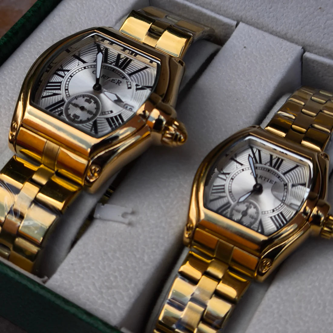 PAREJA CARTIER ROADSTER UNISEX HOMBRE Y DAMA  REF-DBL