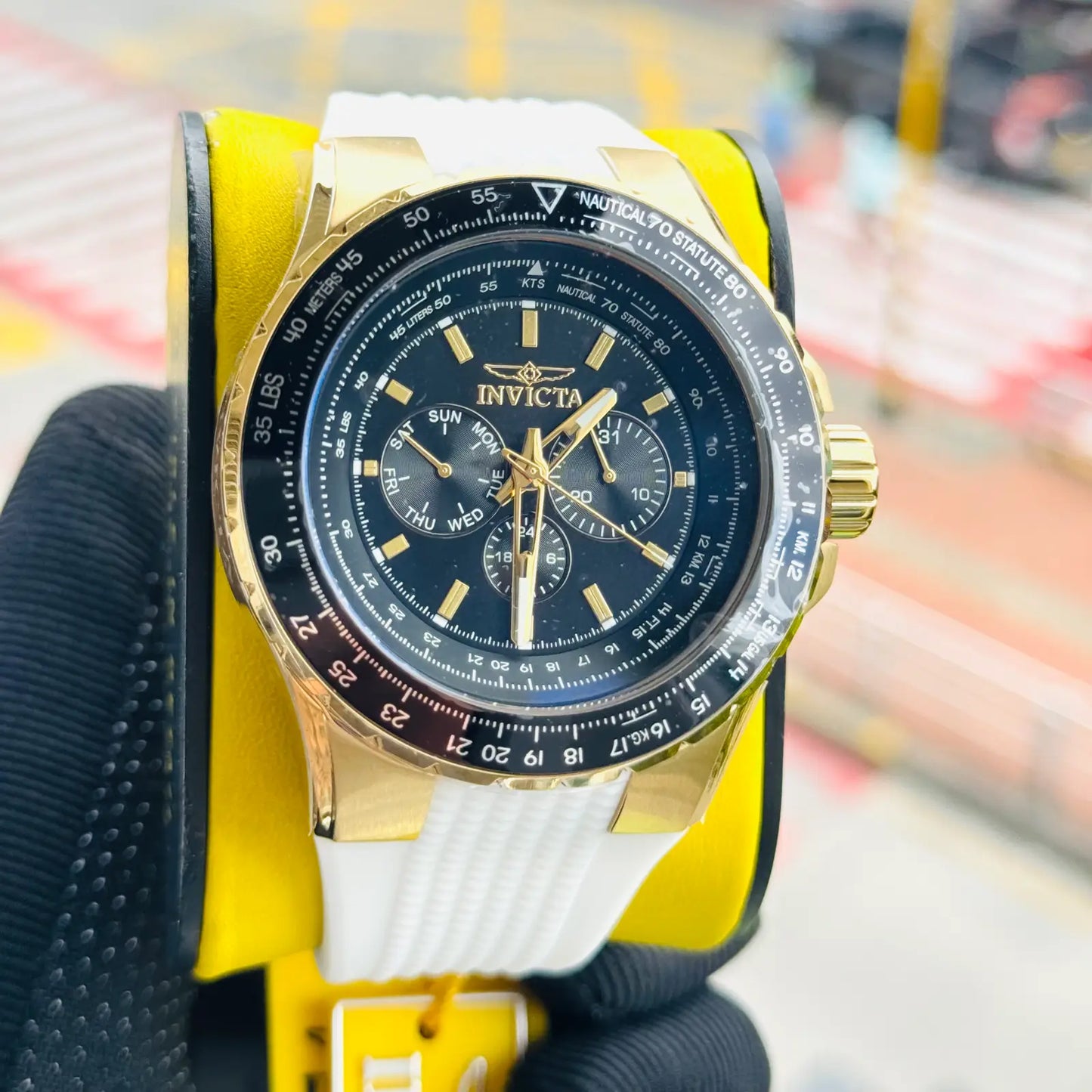 INVICTA ORIGINAL ALTA GAMA PARA HOMBRE REF-39312 Aviador Cuarzo