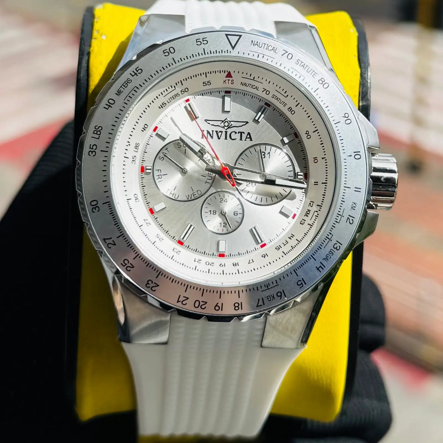 INVICTA ORIGINAL ALTA GAMA PARA HOMBRE REF-50100 Aviador Cuarzo