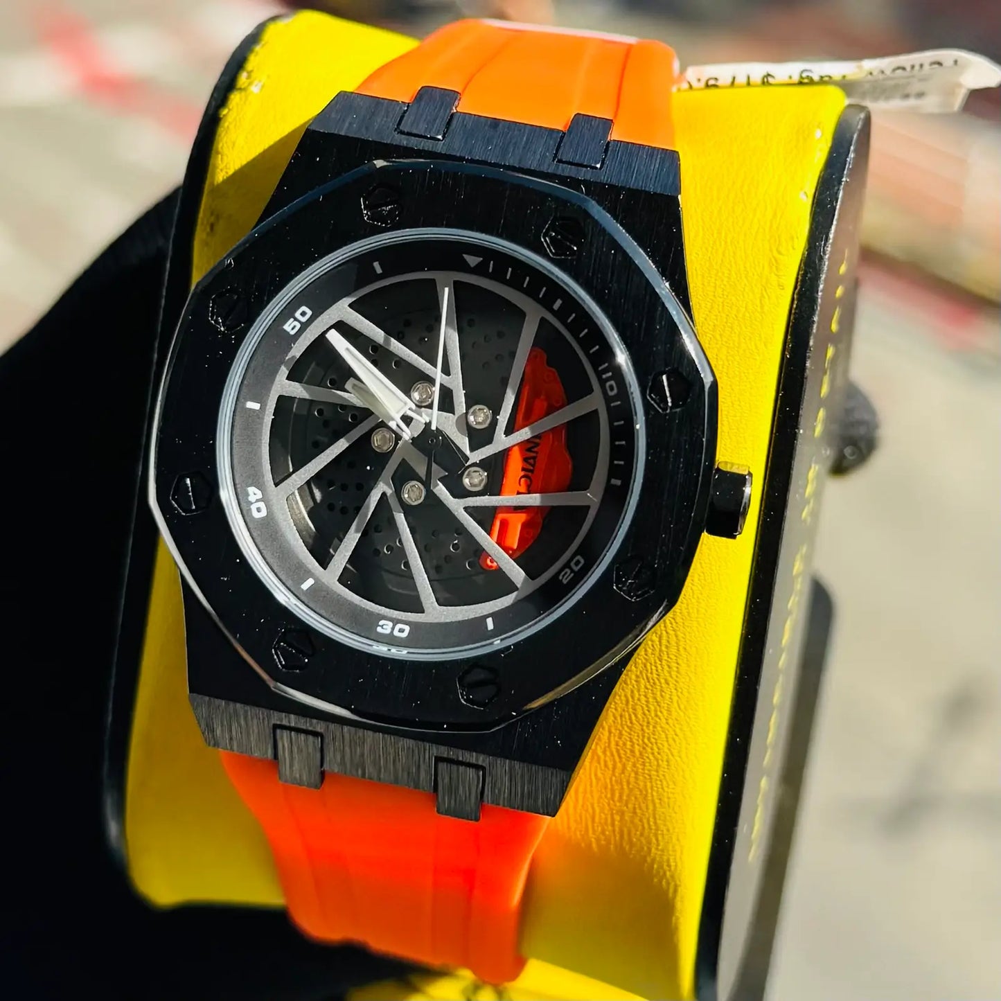 INVICTA ORIGINAL ALTA GAMA PARA HOMBRE REF-69490 Speedway Rim Cuarzo