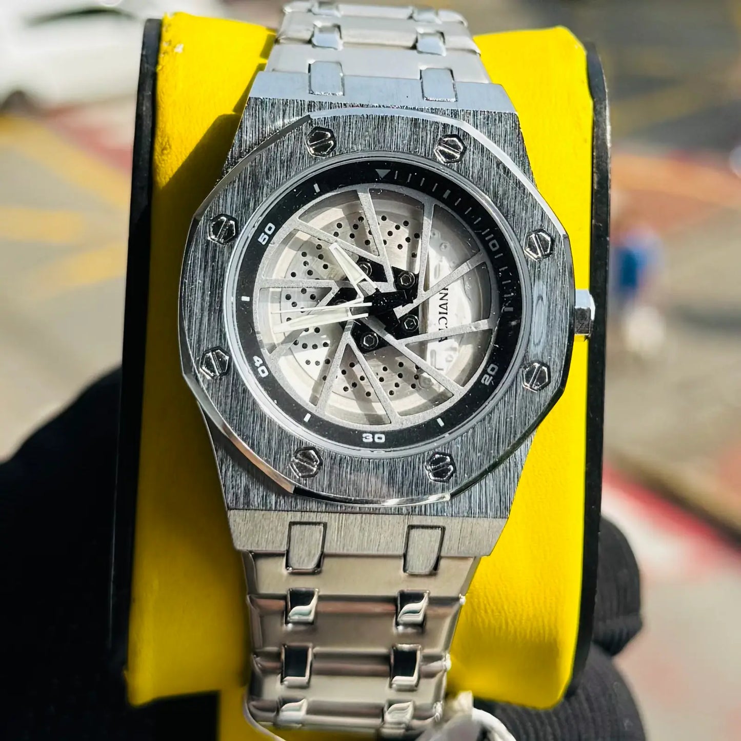 INVICTA ORIGINAL ALTA GAMA PARA HOMBRE REF-69486 Speedway Rim Cuarzo