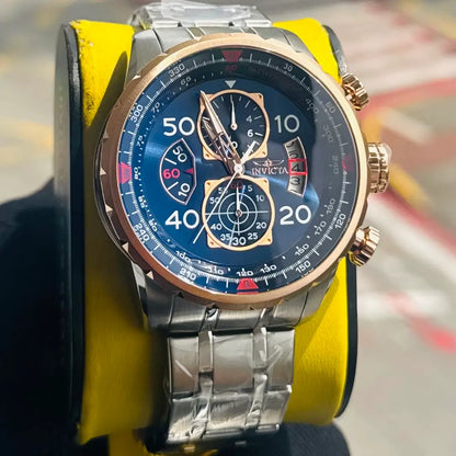 INVICTA ORIGINAL ALTA GAMA PARA HOMBRE REF-17203- Aviator cuarzo
