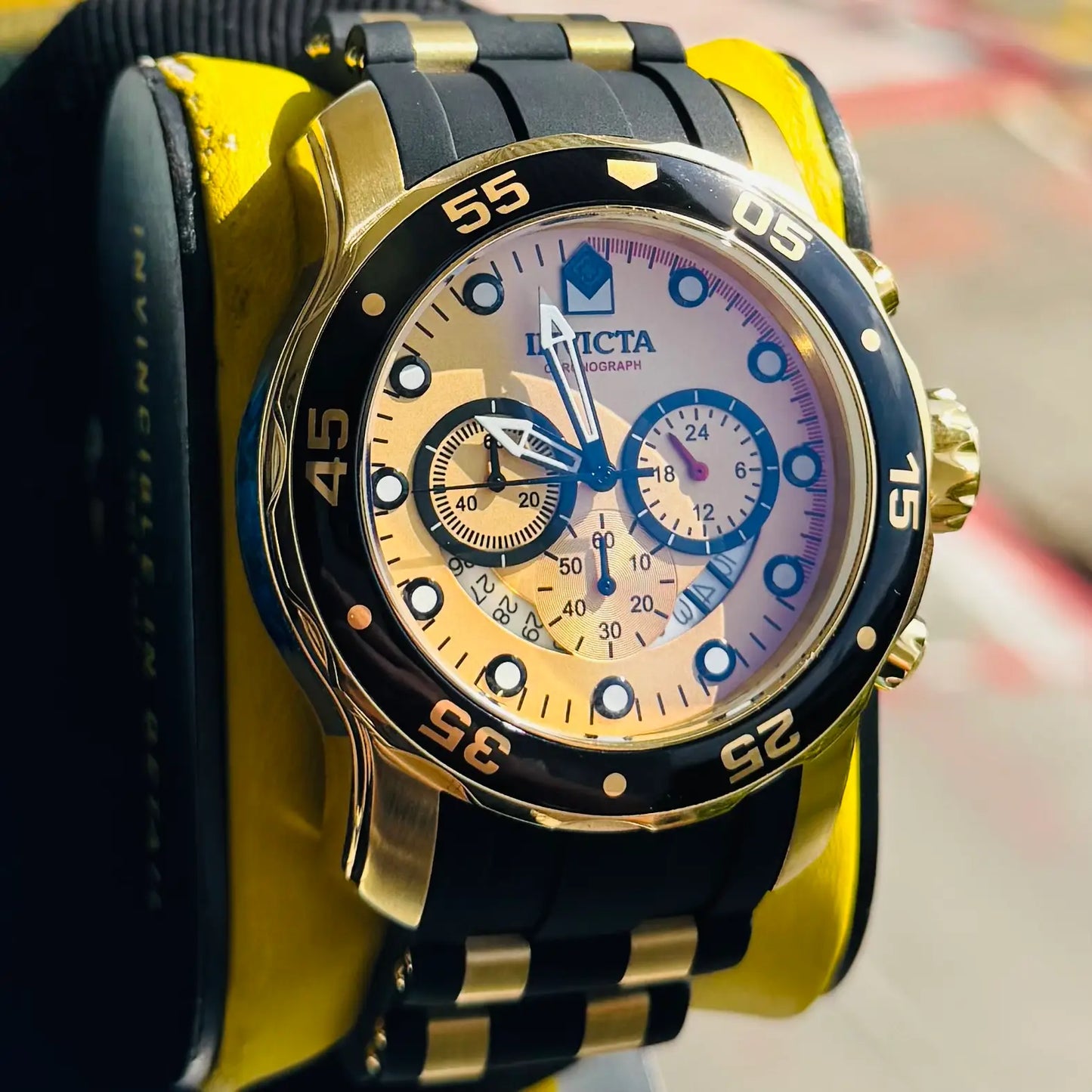 INVICTA ORIGINAL ALTA GAMA PARA HOMBRE REF- 17566-Pro Diver cuarzo