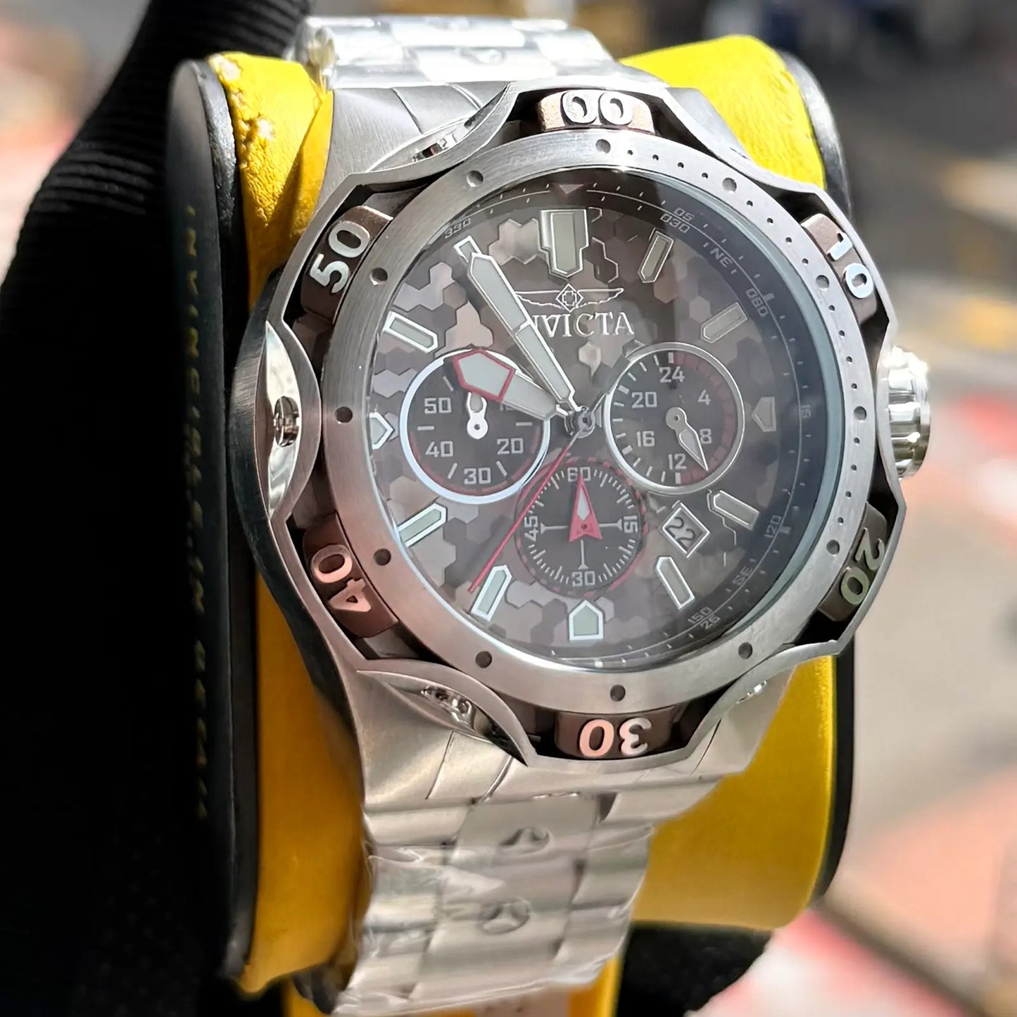 INVICTA ORIGINAL ALTA GAMA PARA HOMBRE REF-47757 Venom Cuarzo
