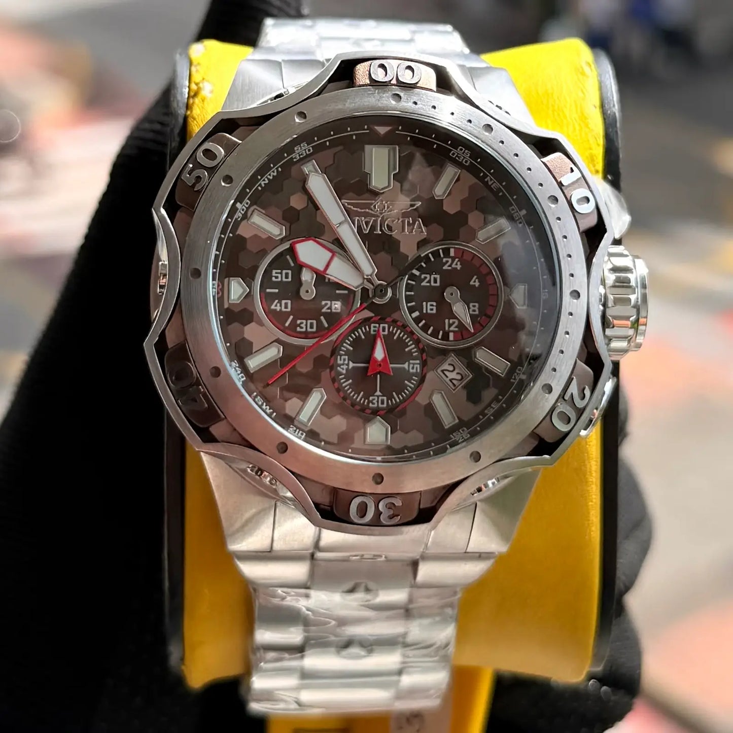 INVICTA ORIGINAL ALTA GAMA PARA HOMBRE REF-47757 Venom Cuarzo