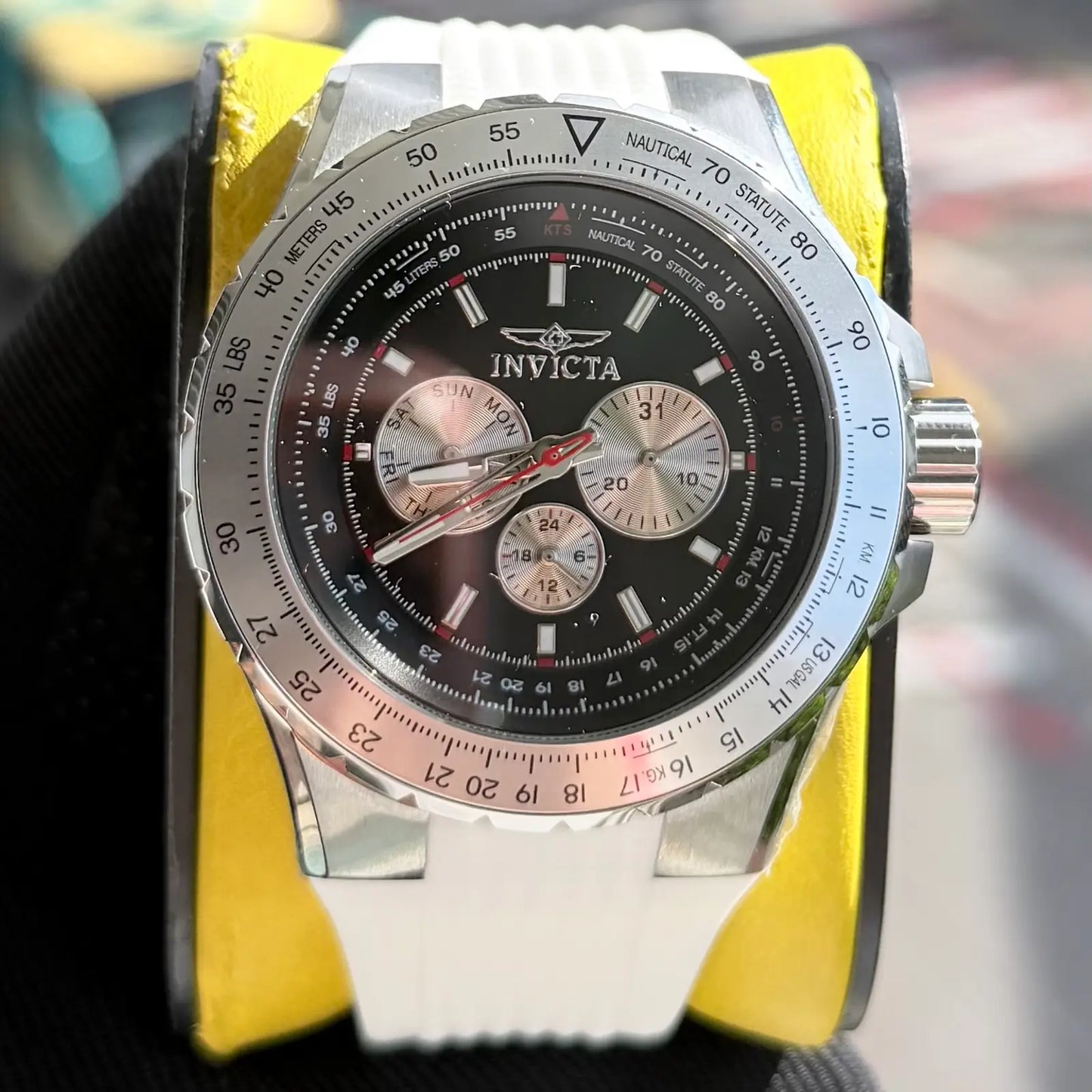 INVICTA ORIGINAL ALTA GAMA PARA HOMBRE REF-50962 Aviador Cuarzo