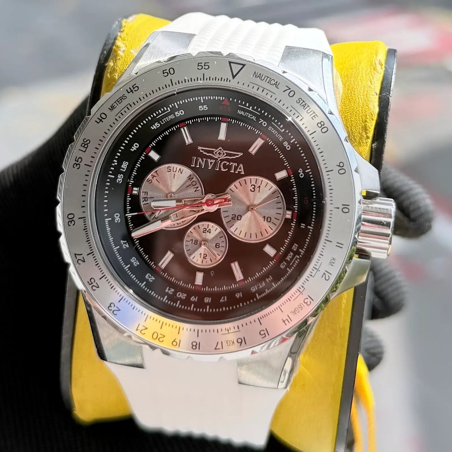 INVICTA ORIGINAL ALTA GAMA PARA HOMBRE REF-50962 Aviador Cuarzo