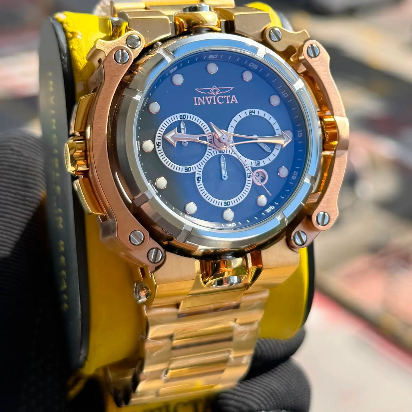 INVICTA ORIGINAL ALTA GAMA PARA HOMBRE REF-43940-Reserva Cuarzo