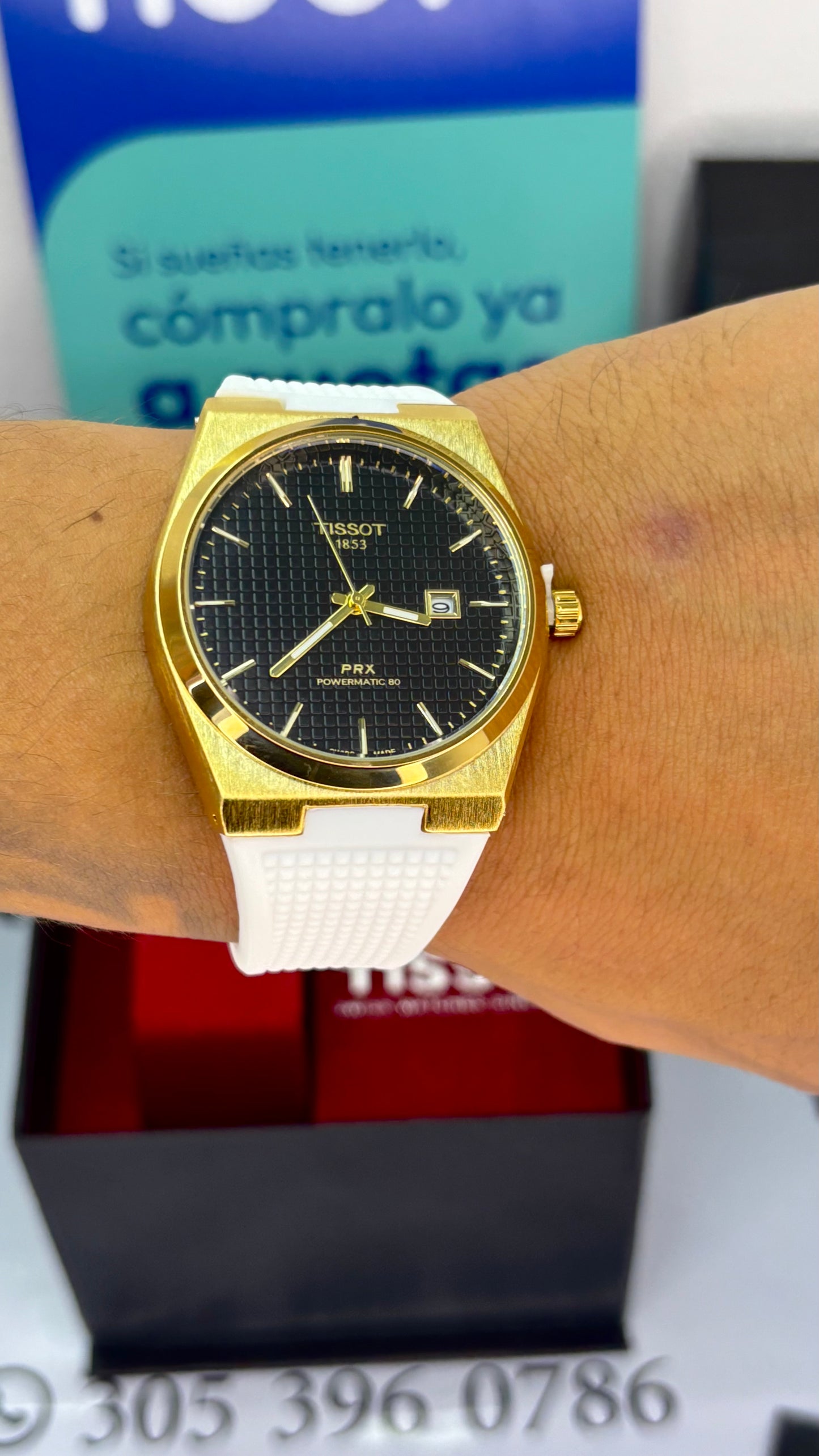 TISSOT PRX DEPORTIVO PARA HOMBRE REF-BDN