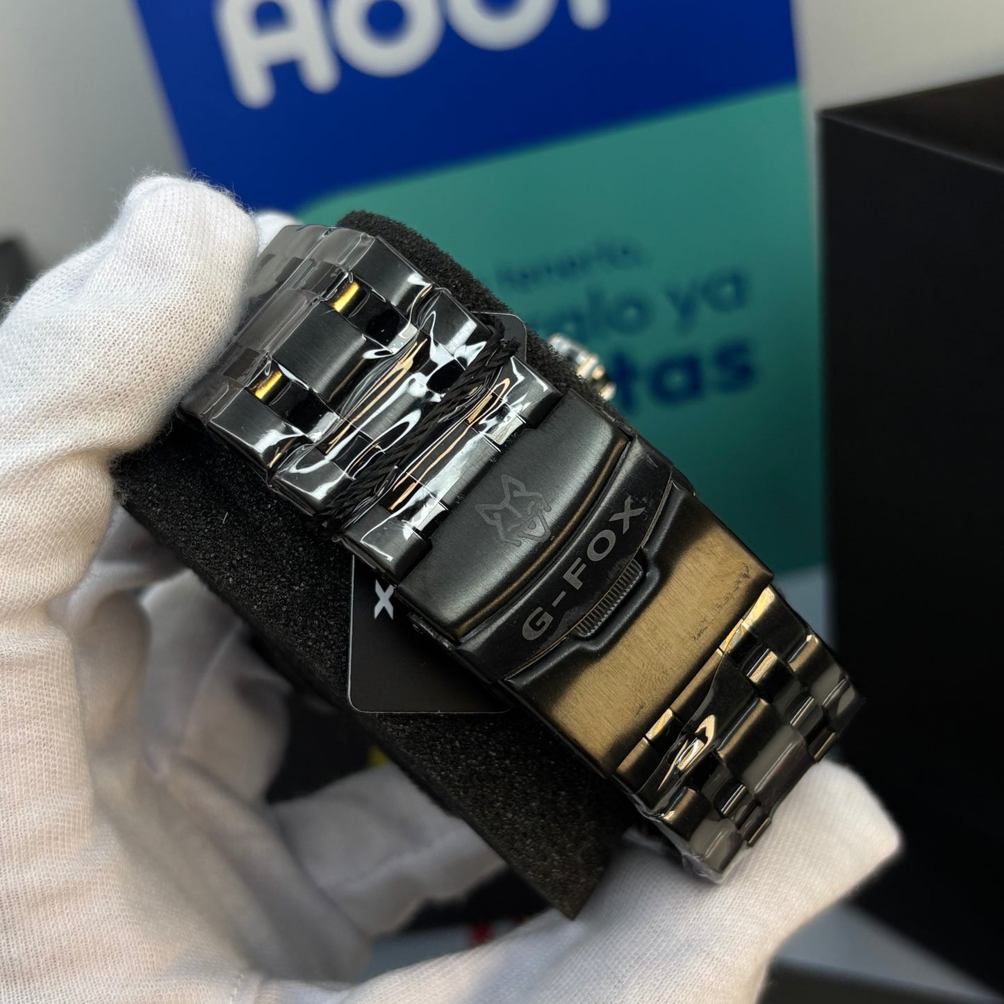 G-FOX ORIGINAL FUNCIONAL  POR INVICTA SUMERGIBLE   PARA HOMBRE  REF- NN