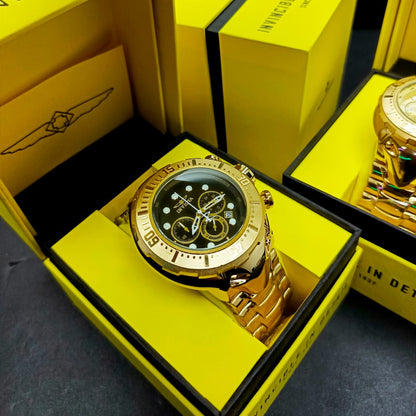 INVICTA ACERO  THUNDER BOLT FUNCIONAL PARA HOMBRE REF-DN