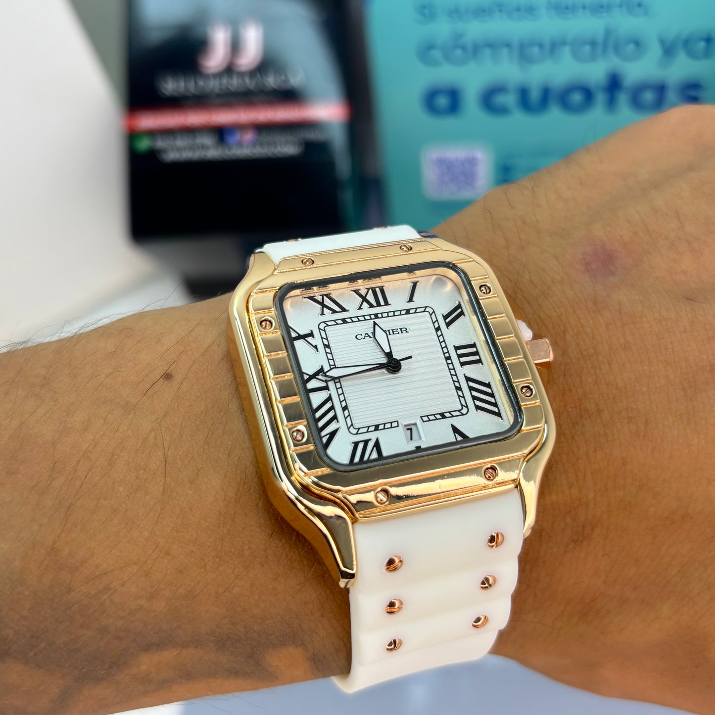 CARTIER DO´SANTOS  UNISEX HOMBRE o  DAMA  REF-GOMA- BOB