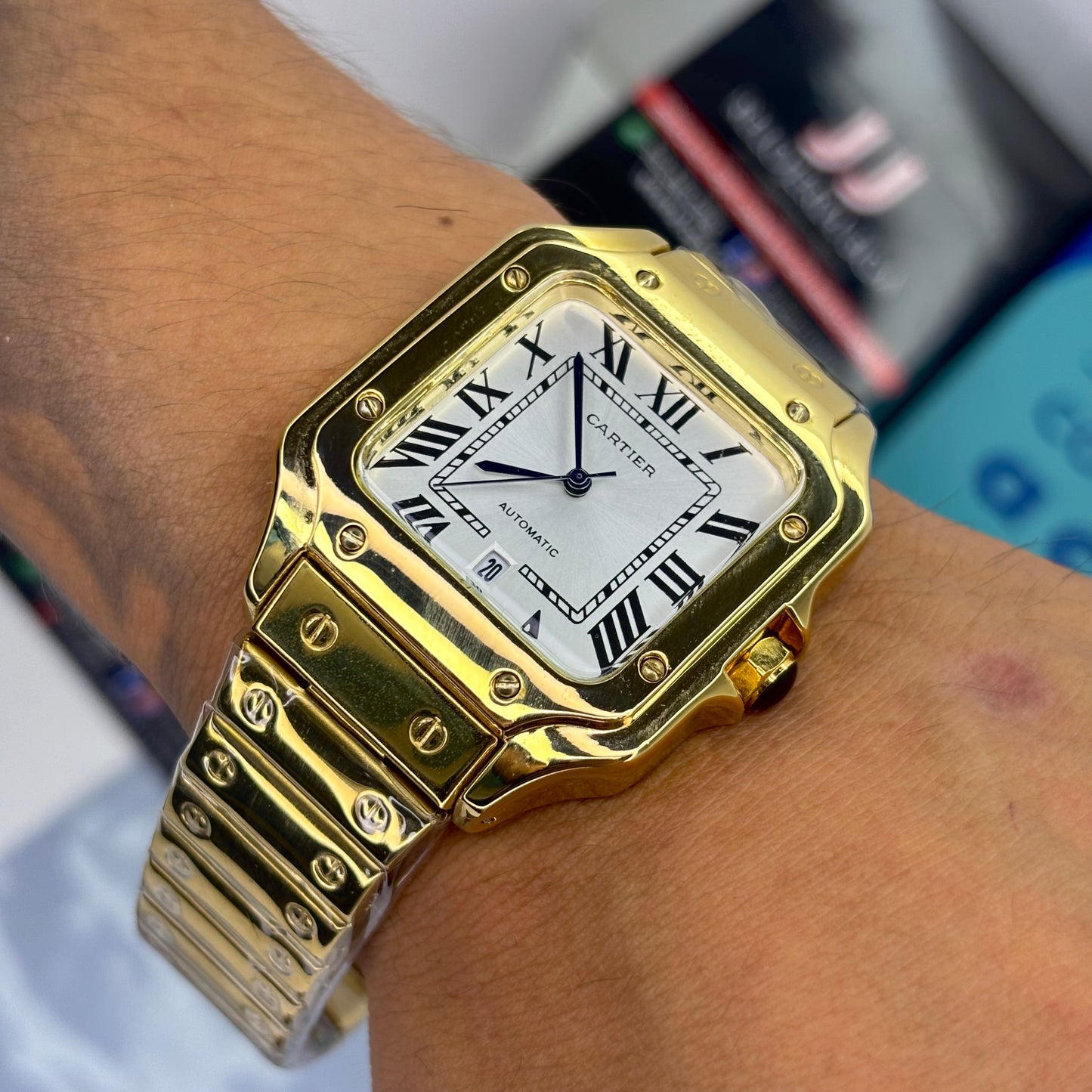CARTIER DOS´ANTOS PARA HOMBRE REF-DDB
