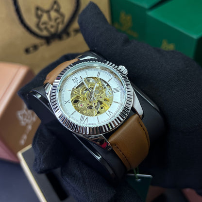 G FOX ORIGINAL x RLX SUMERGIBLE PARA HOMBRE AUTOMATICO REF-PRESIDENT 22013-CPB