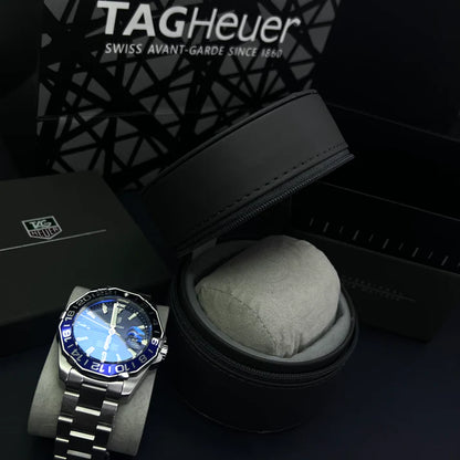 TAG HEUER AQUARACER GMT 1.1 ALTA GAMA PARA HOMBRE REF- BATMAN