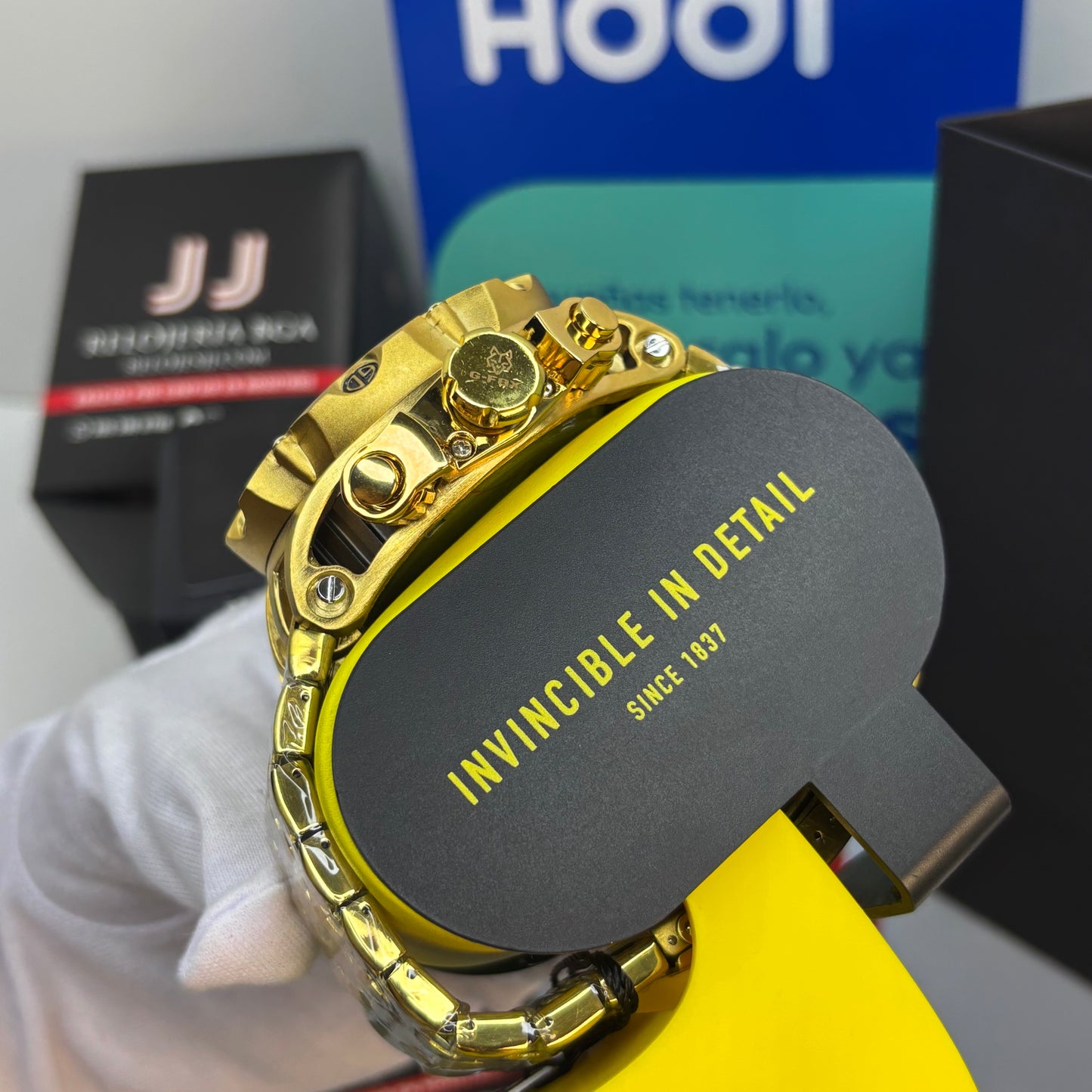 G-FOX ORIGINAL FUNCIONAL  POR INVICTA SUMERGIBLE   PARA HOMBRE  REF- DN