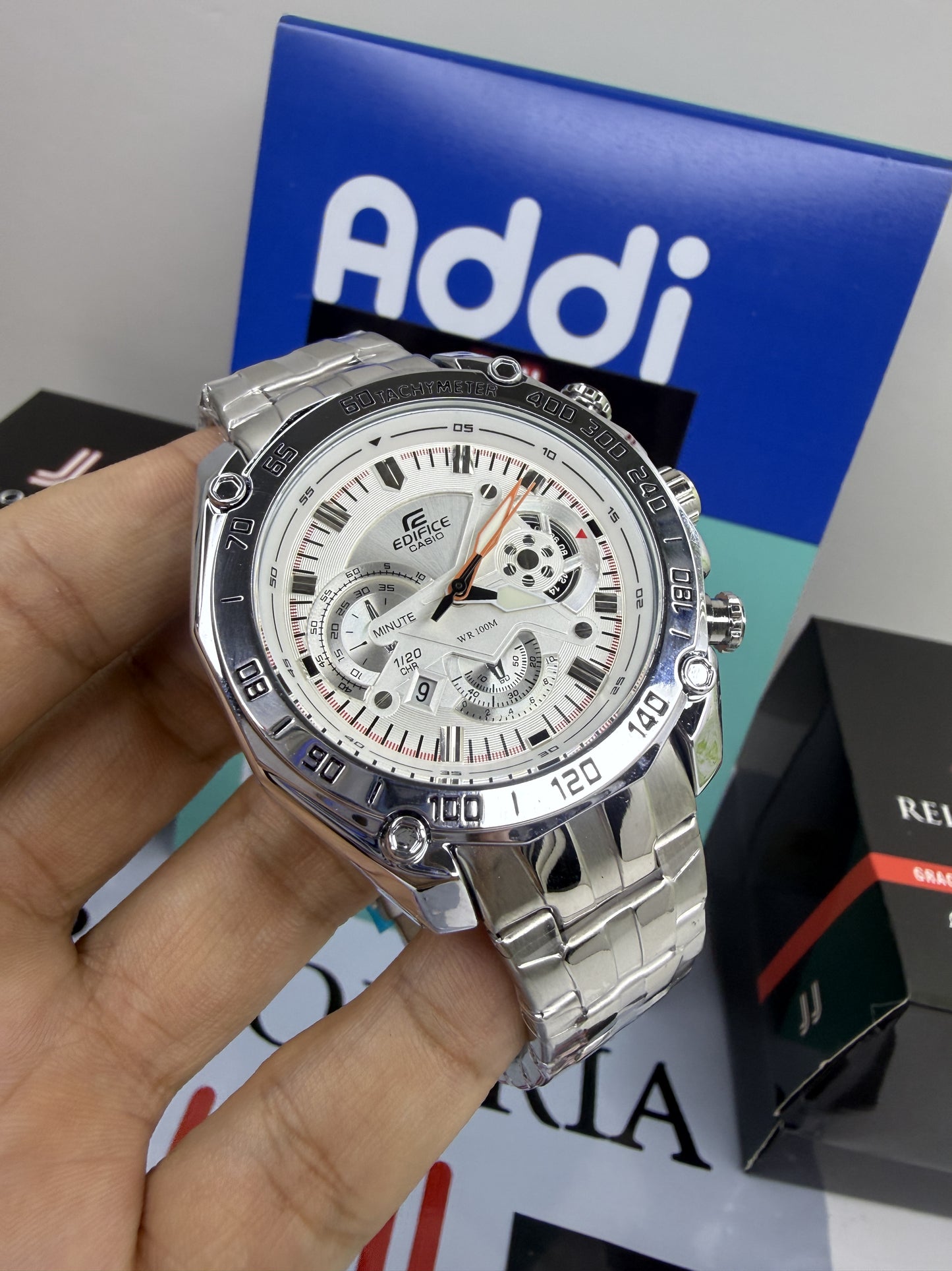 CASIO EDIFICE 550 PARA HOMBRE REF-PB