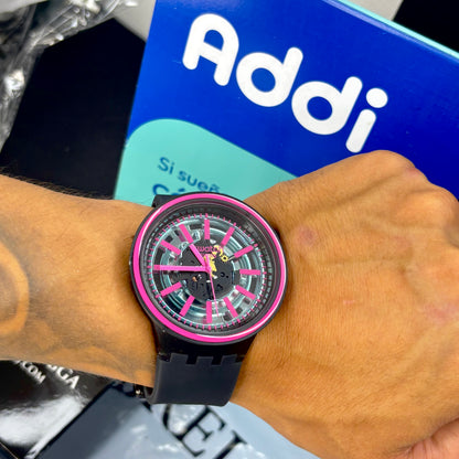 SWATCH SB0 NEGRO PARA UNISEX REF-NF