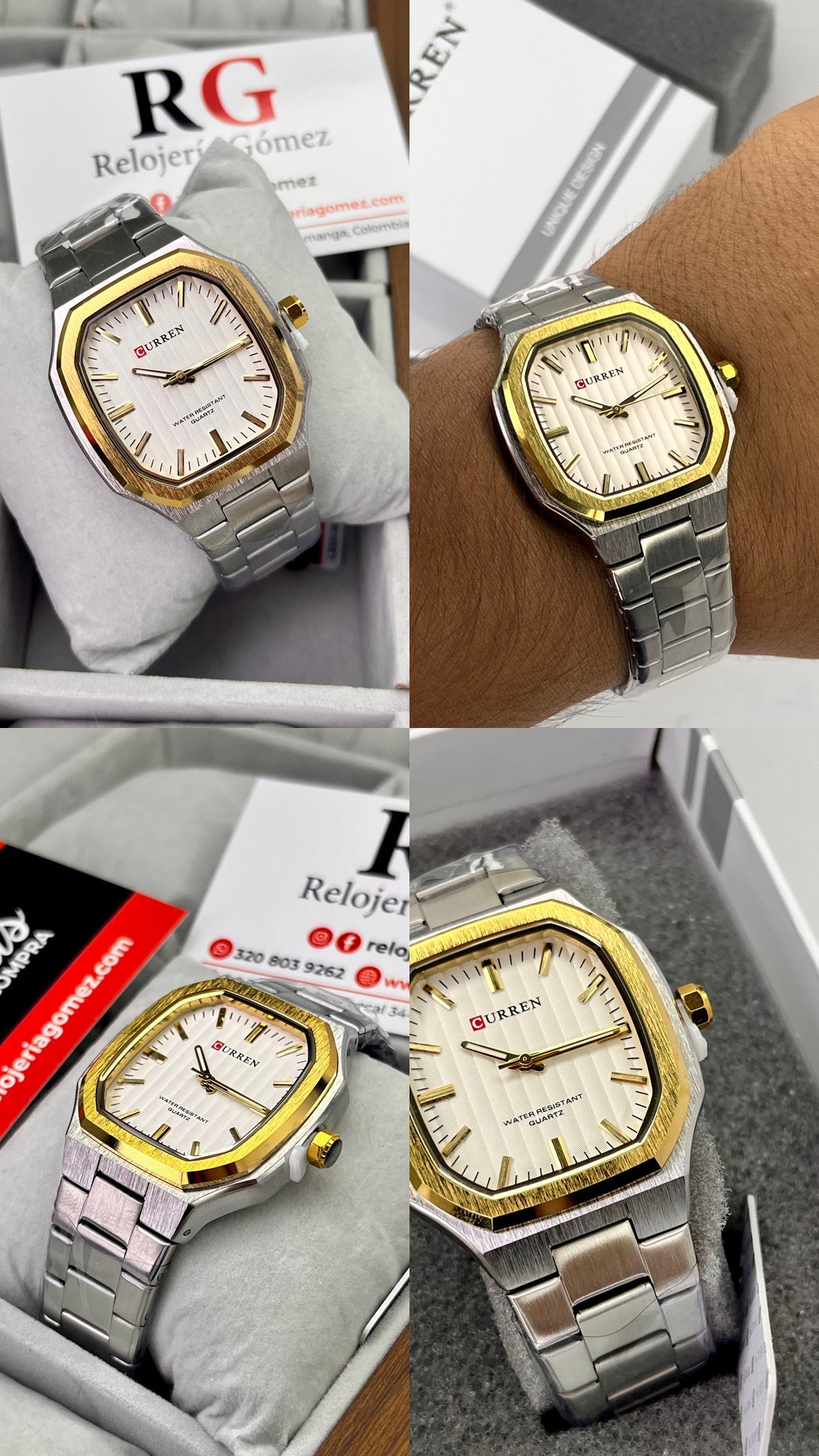 CURREN ORIGINAL PARA HOMBRE REF-8458-PB