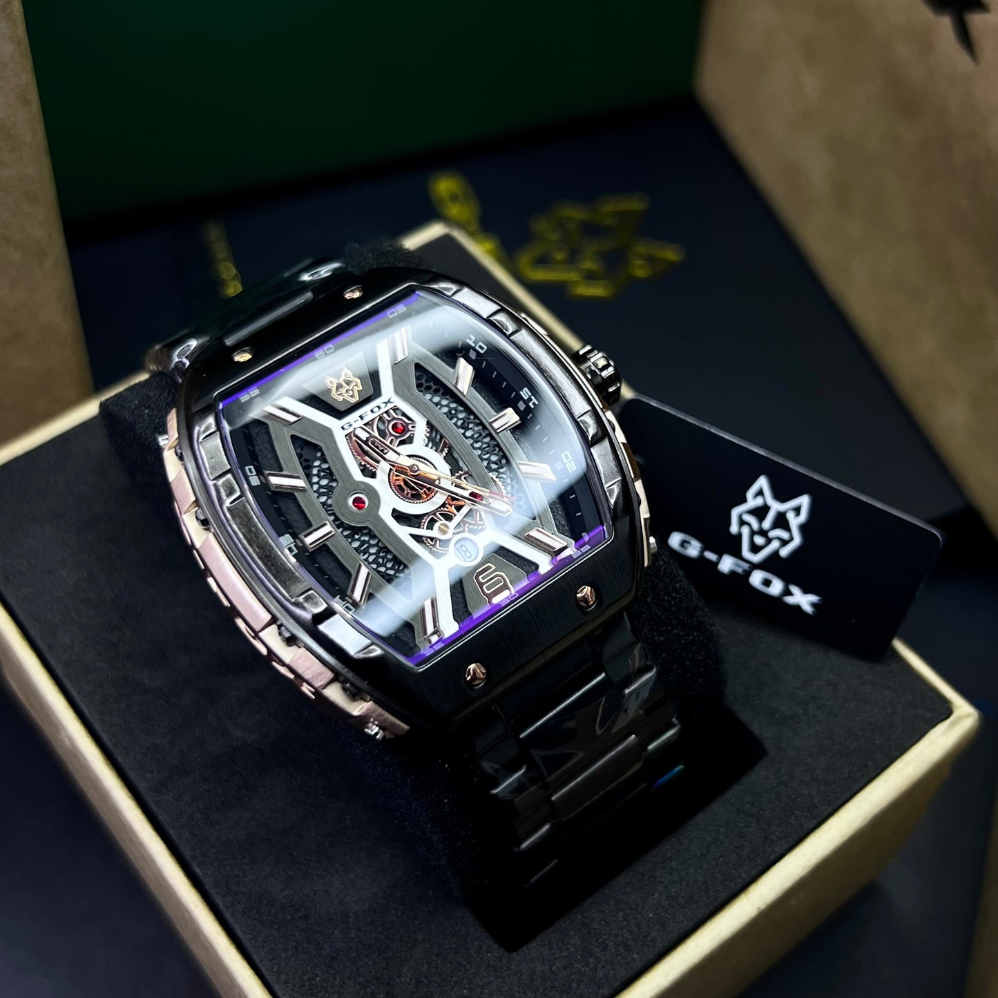 G FOX ORIGINAL x RICHARD MILLER SUMERGIBLE PARA HOMBRE REF-5517-NOR