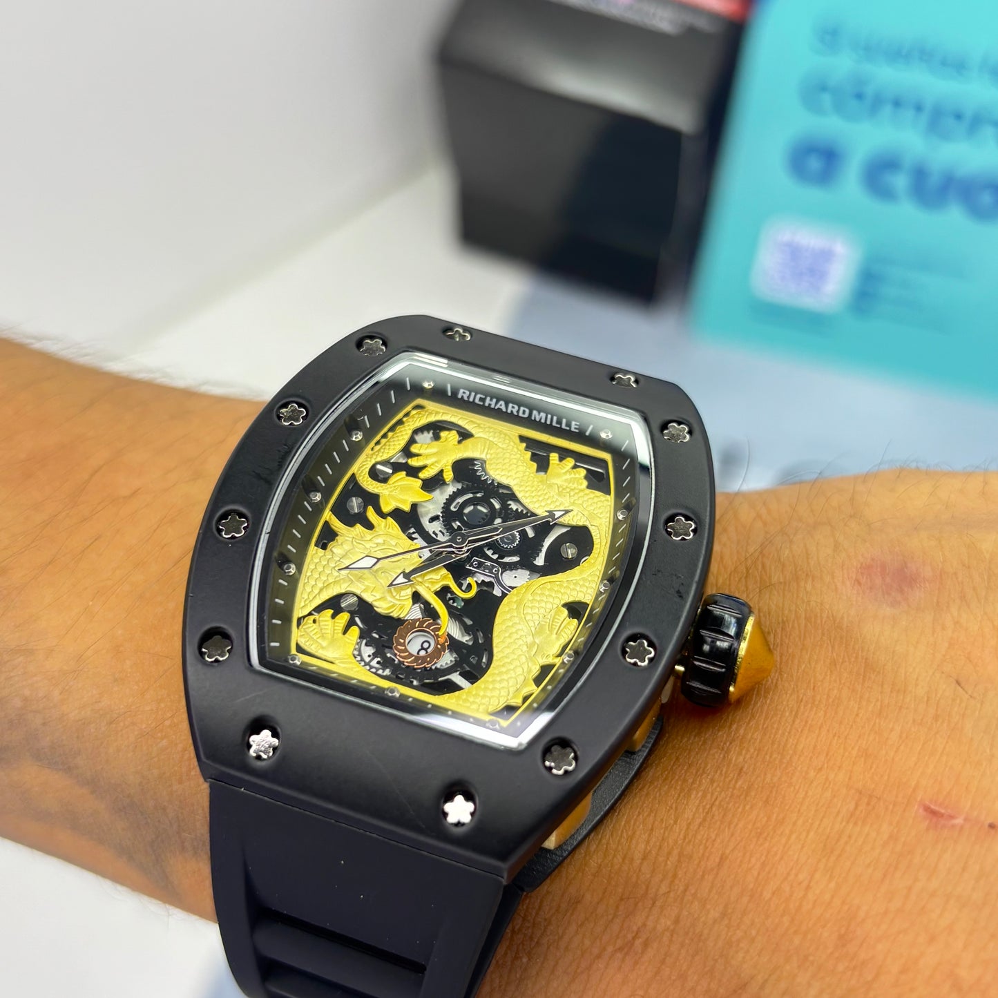 RICHARD MILLER PARA HOMBRE DRAGON -AN