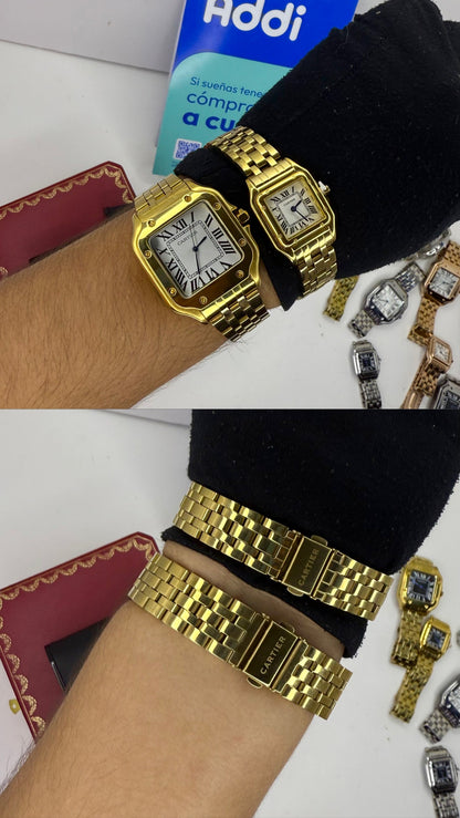 PAREJA CARTIER DO SANTOS TRIZADO REF-DB