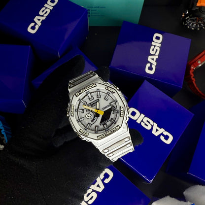 CASIO G-SHOCK PARA HOMBRE REF-GA2100-B