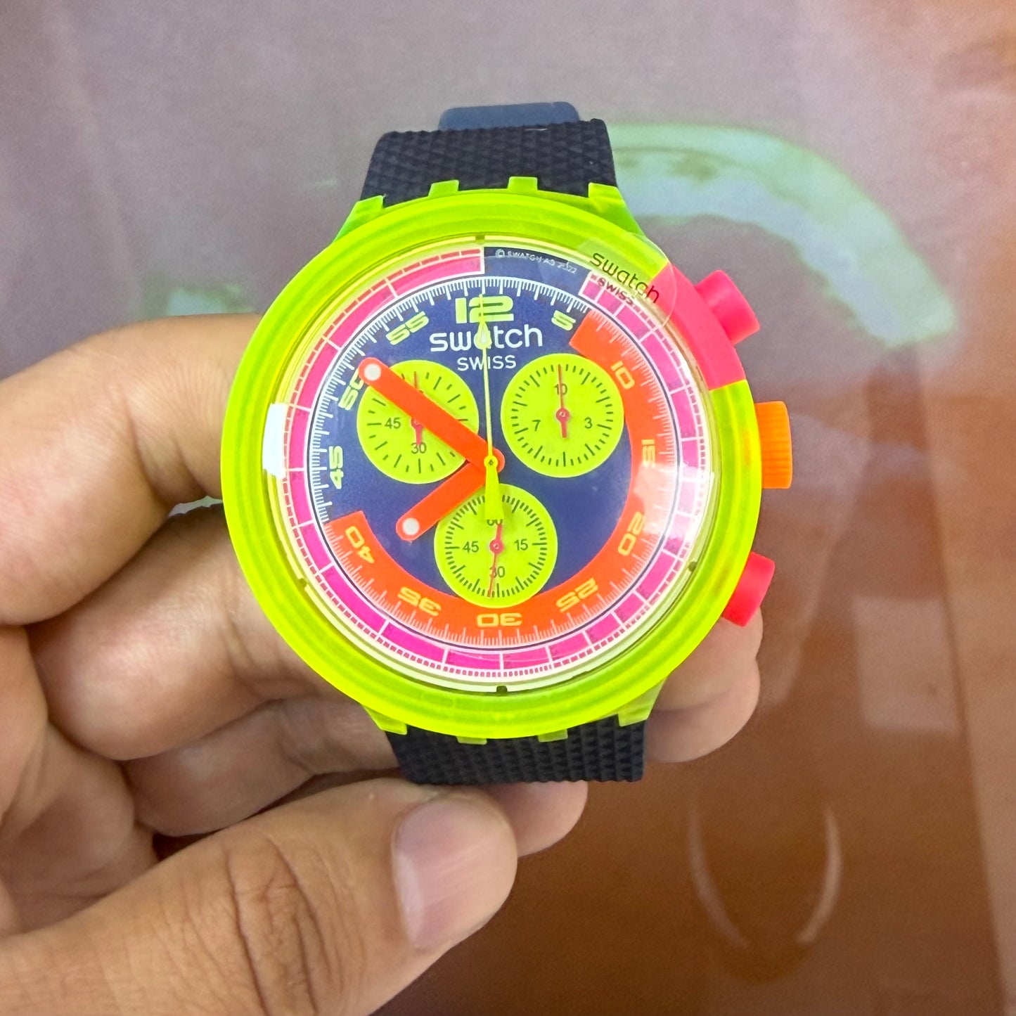 SWATCH ORIGINAL NEON ALTA GAMA UNISEX REF SB06J100