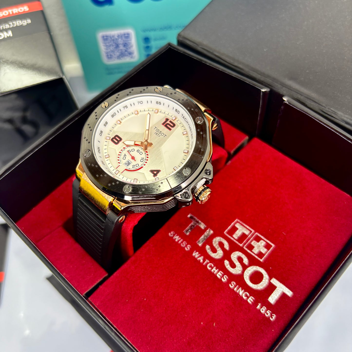 TISSOT 1853 MOTO GP PARA HOMBRE REF-NOB