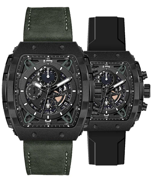 RELOJ KOSMO K3997G CRONÓGRAFO DOS PULSOS INTERCAMBIABLES