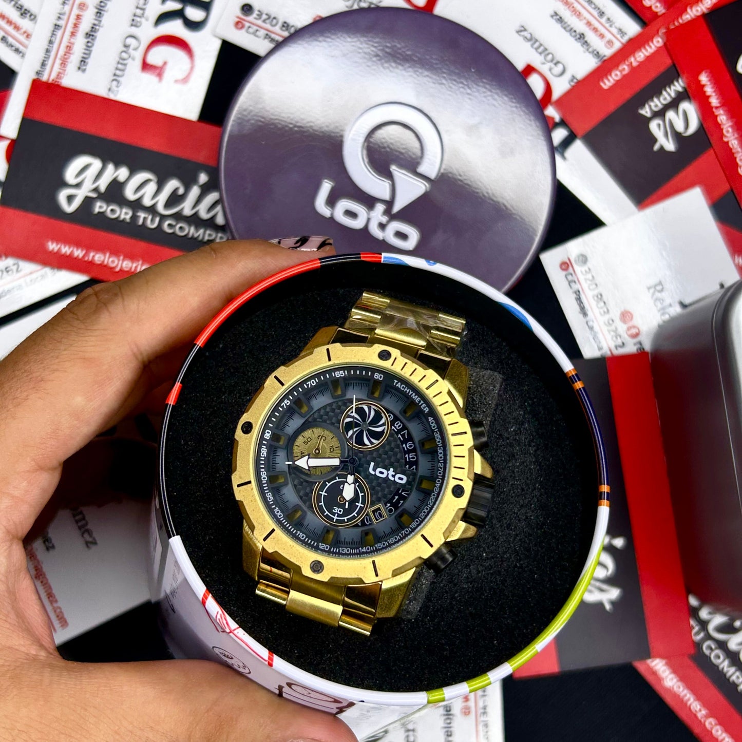 LOTO ORIGINAL CRONOGRAFO REF-LT2414-D